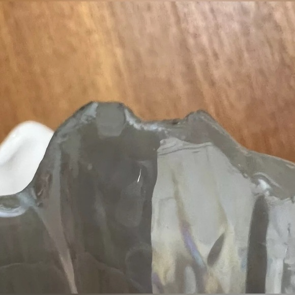 Vintage Swan Planter Dish Enesco 1987 Hand Painted Christmas Ribbon Lusterware - Picture 9 of 12